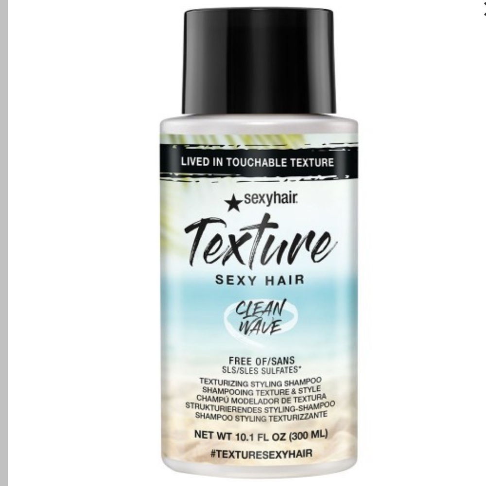Texture SexyHair Clean Wave 2-in-1 Texturizing Shampoo 10oz